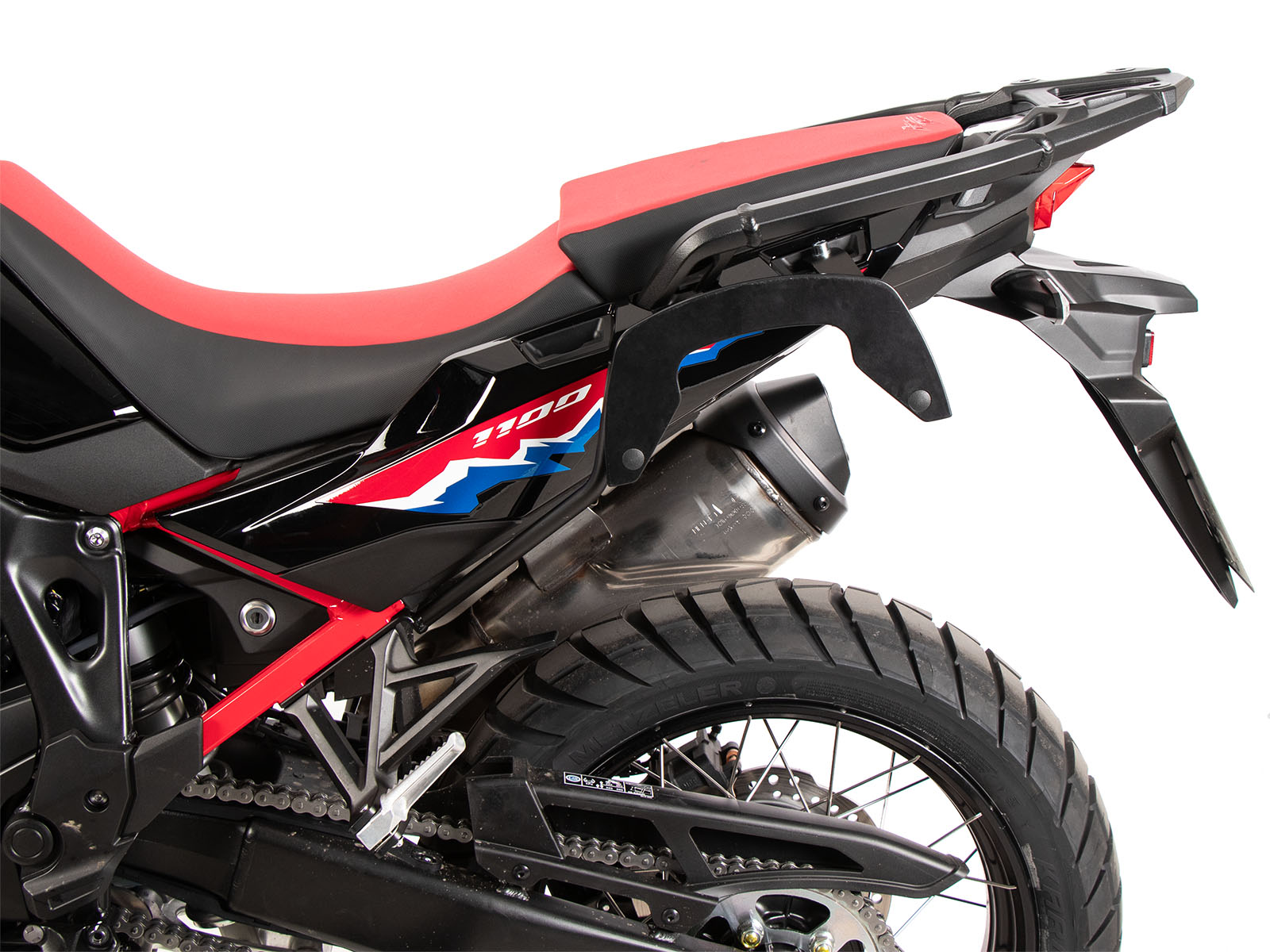 Soporte lateral C-Bow negro para Honda CRF 1100 L Africa Twin (24-) Hepco & Becker
