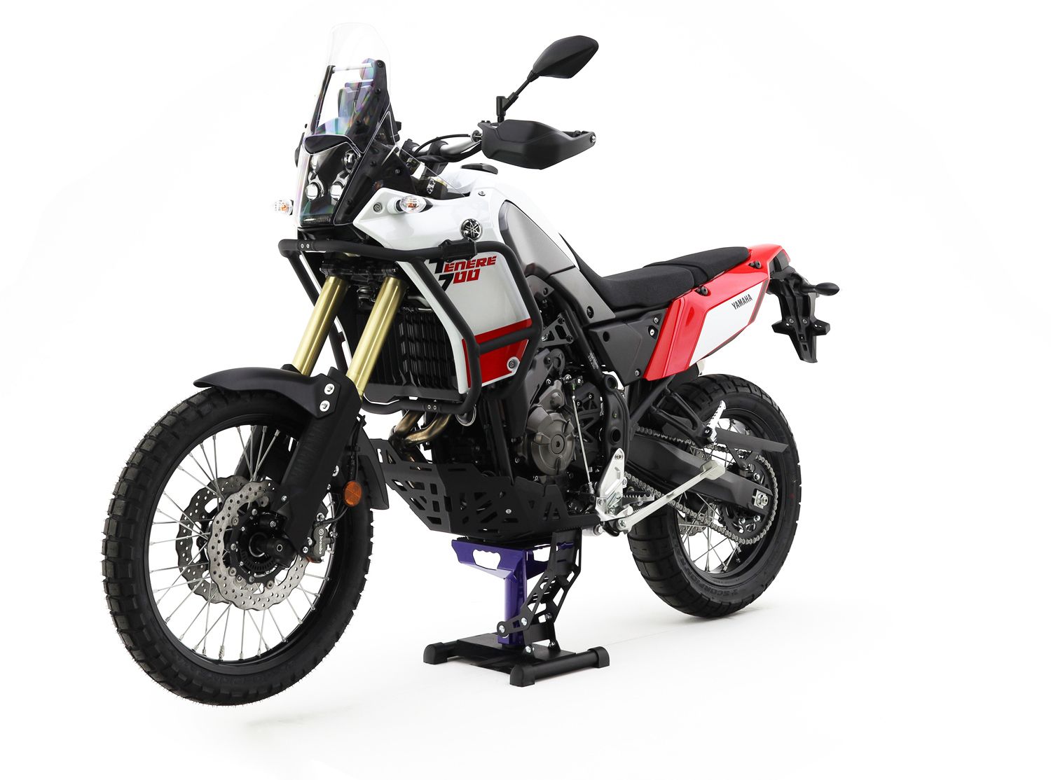 Barra protectora de aluminio, parte superior para Yamaha Ténéré 700 /Explore /Rally Edition (20-24)