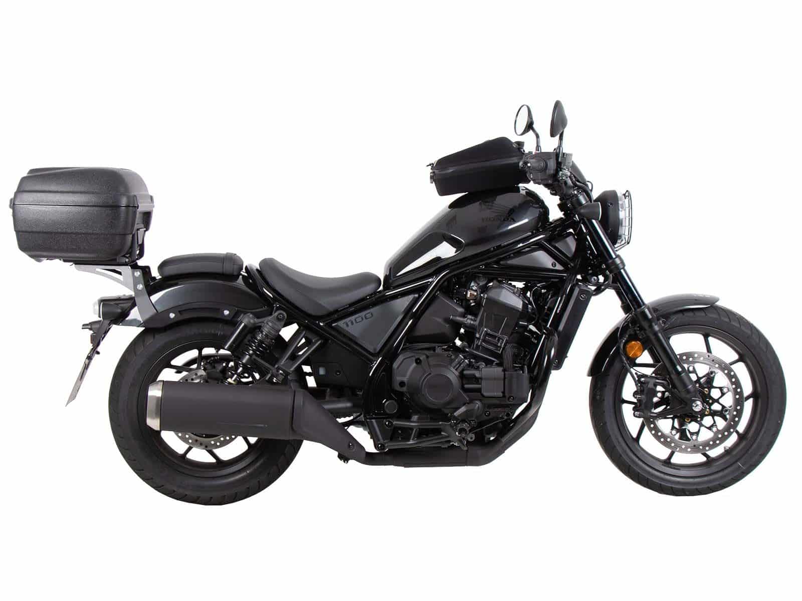 Portamaletas Alurack negro para Honda CMX 1100 Rebel /DCT (21-24 )Hepco & Becker
