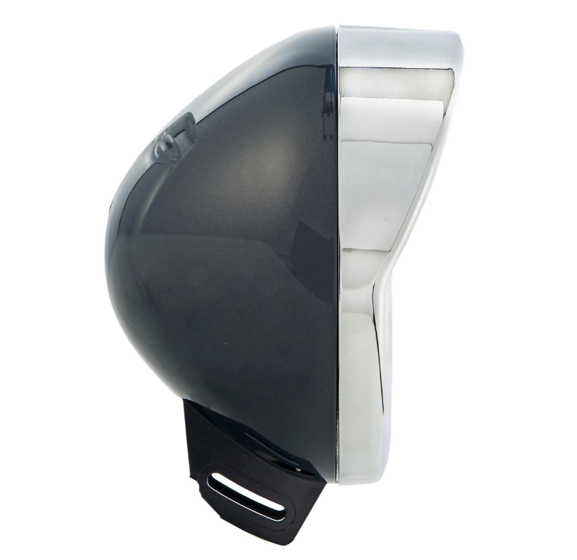 Aro de lámpara con tulipa para Vespa LXV 50-150cc, cromado