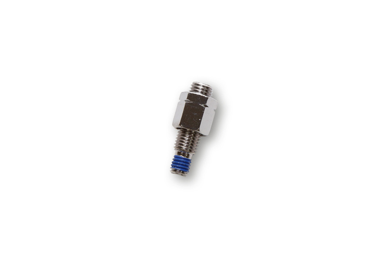 HIGHSIDER adaptador espejo pro cromado M10 x 1,25 rosca izquierda a M8
