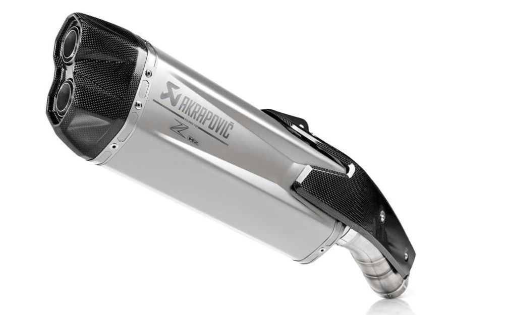 Escape deportivo Akrapovic de titanio para Kawasaki Z H2 /SE (20-)