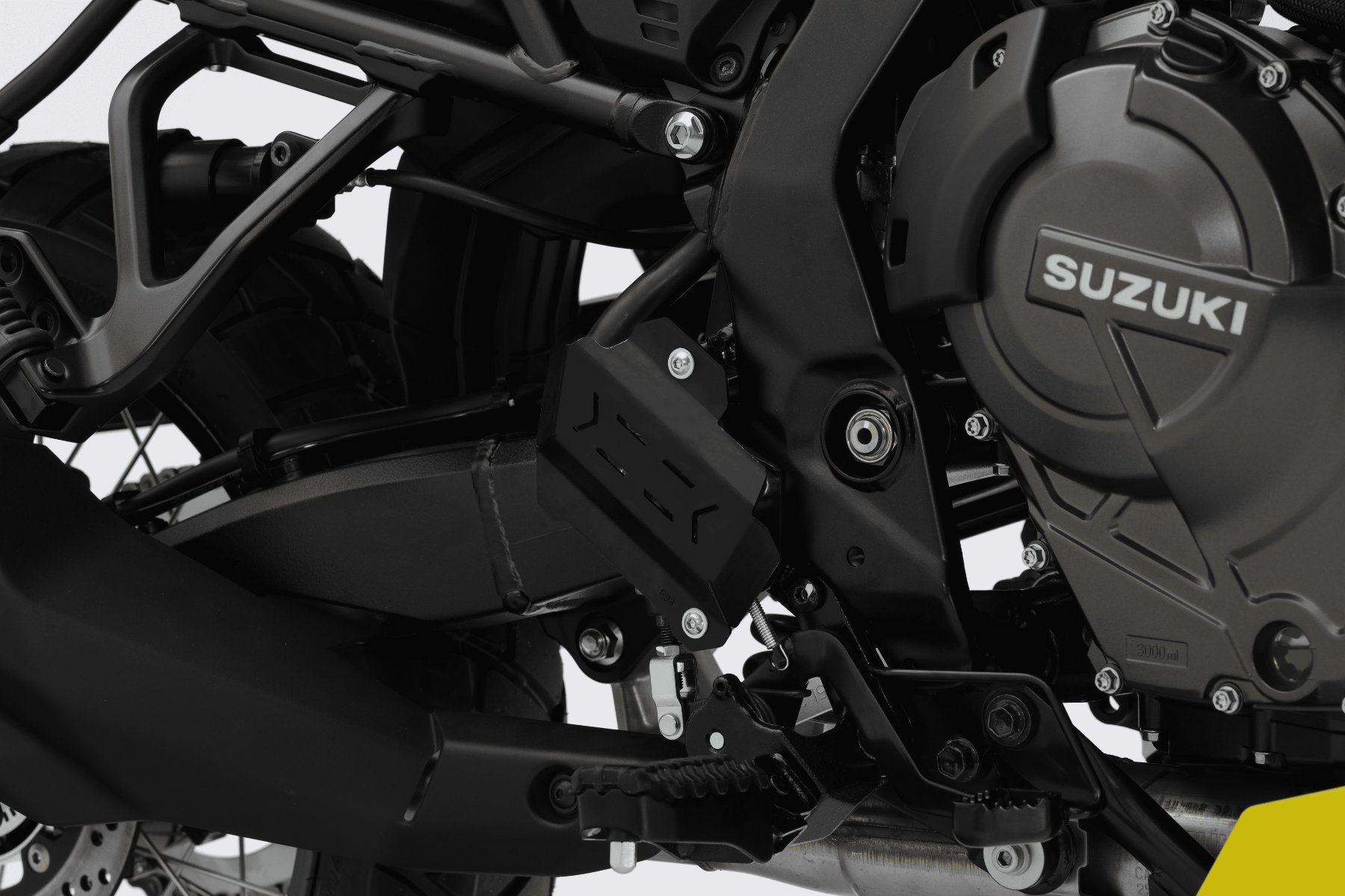 Tapa del cilindro de freno de aluminio negro para Suzuki V-Strom 800 DE (23-)
