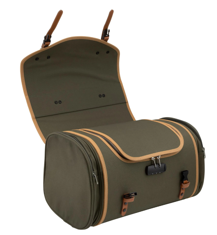Bolsa "Classic" grande para Vespa, lona, oliva