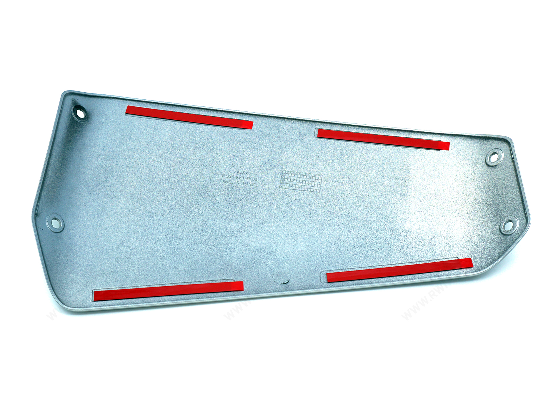 Juego de embellecedores de maletas plateados para el juego de maletas laterales para Honda Forza 750 2021-