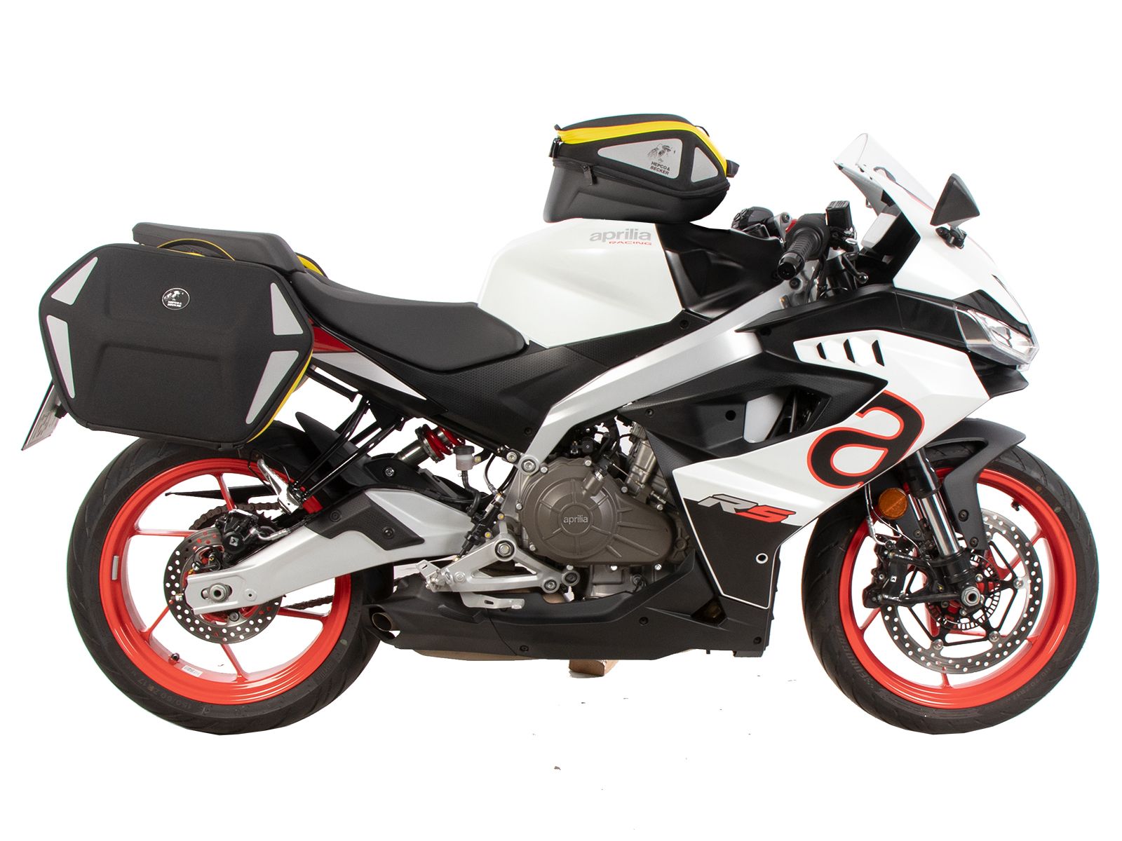 Soporte lateral C-Bow negro para Aprilia RS 457 (24-) Hepco & Becker