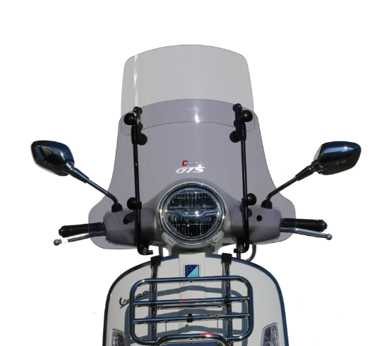 Parabrisas FACO "Twin-Screen" para Vespa GTS /GTS Super 125/300cc (`23-), tintado