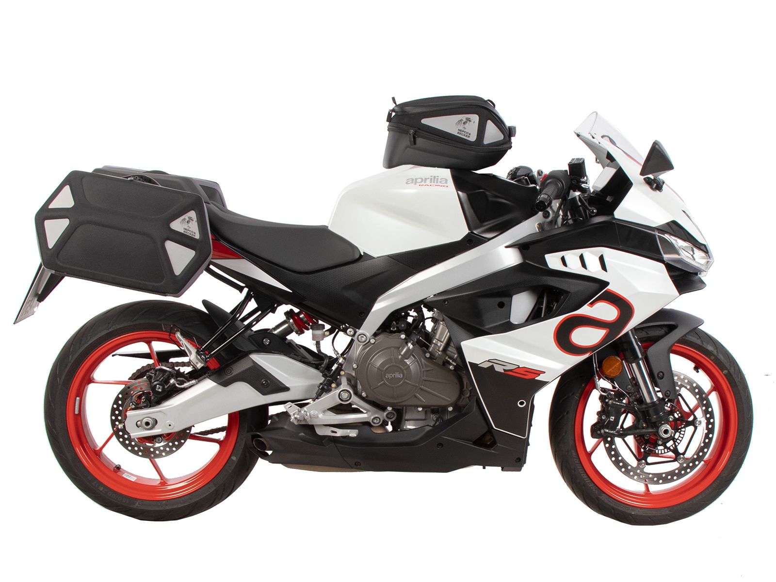 Soporte lateral C-Bow negro para Aprilia RS 457 (24-) Hepco & Becker