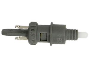 Sceed42 Interruptor de luz de freno, 12 V, 6mm, 2 conexiones