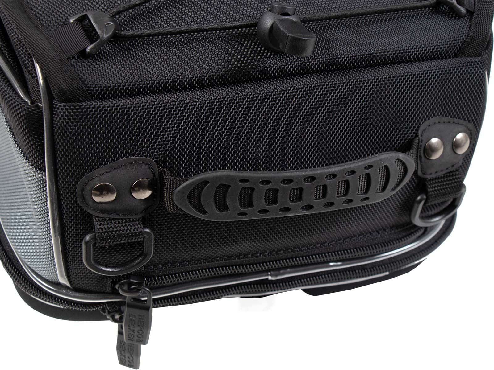 Bolsa trasera Street Basic negra para Sportracks y Smartraks Hepco & Becker