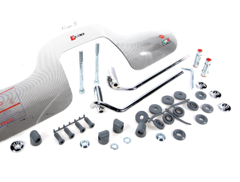 Parabrisas FACO alto para Vespa S 50-150ccm, transparente