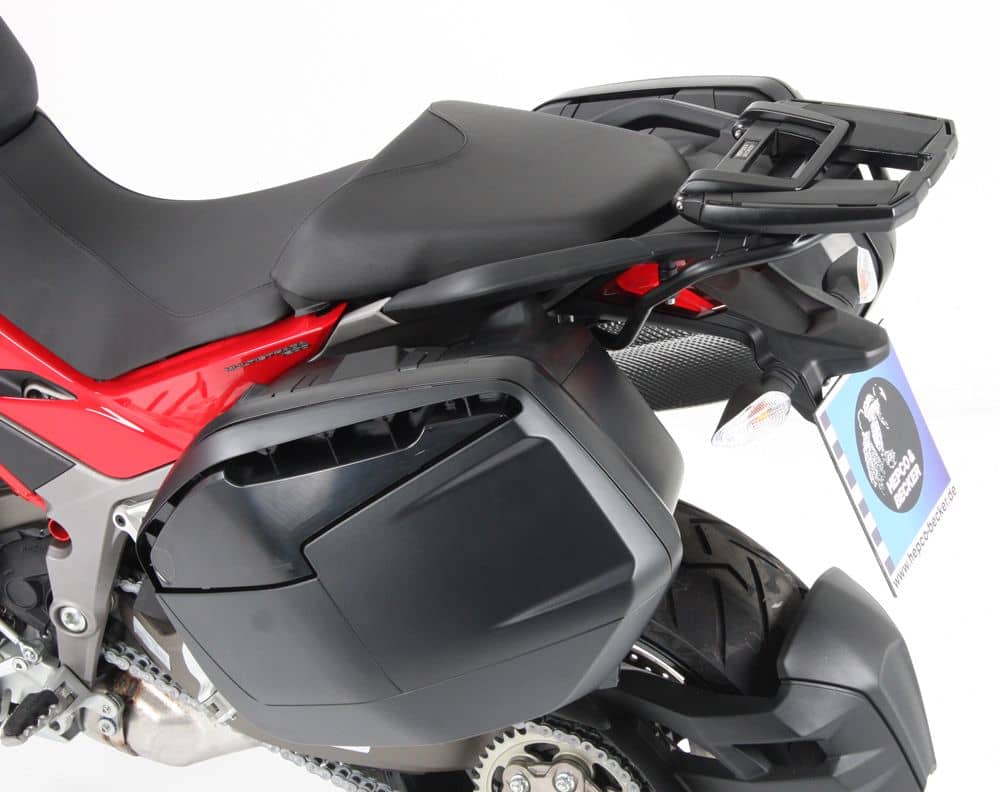 Portamaletas de aluminio para Ducati Multistrada 1200 /S (15-17) Hepco & Becker