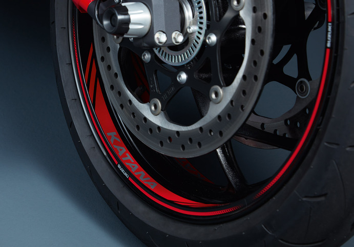 Decoración de la cama de la llanta para Suzuki GSX-S 1000 S Katana (Bj.19-) Original Suzuki