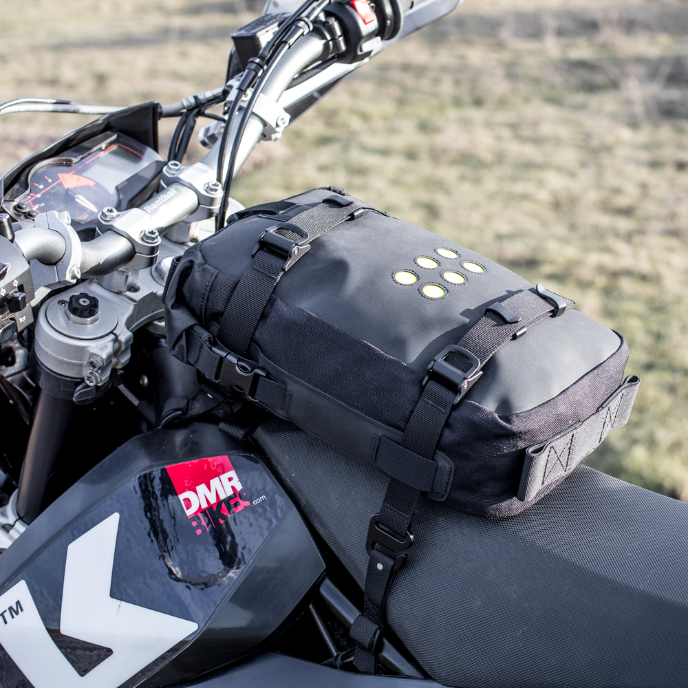 Kriega Conjunto de lazos de subchasis 4 piezas. Negro, cada uno de 50 cm de longitud