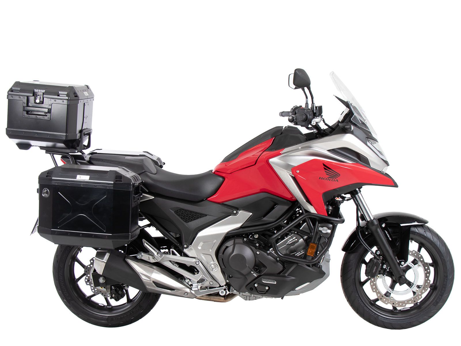 Portamaletas Easyrack negro para Honda NC 750 X /DCT (21-) Hepco & Becker