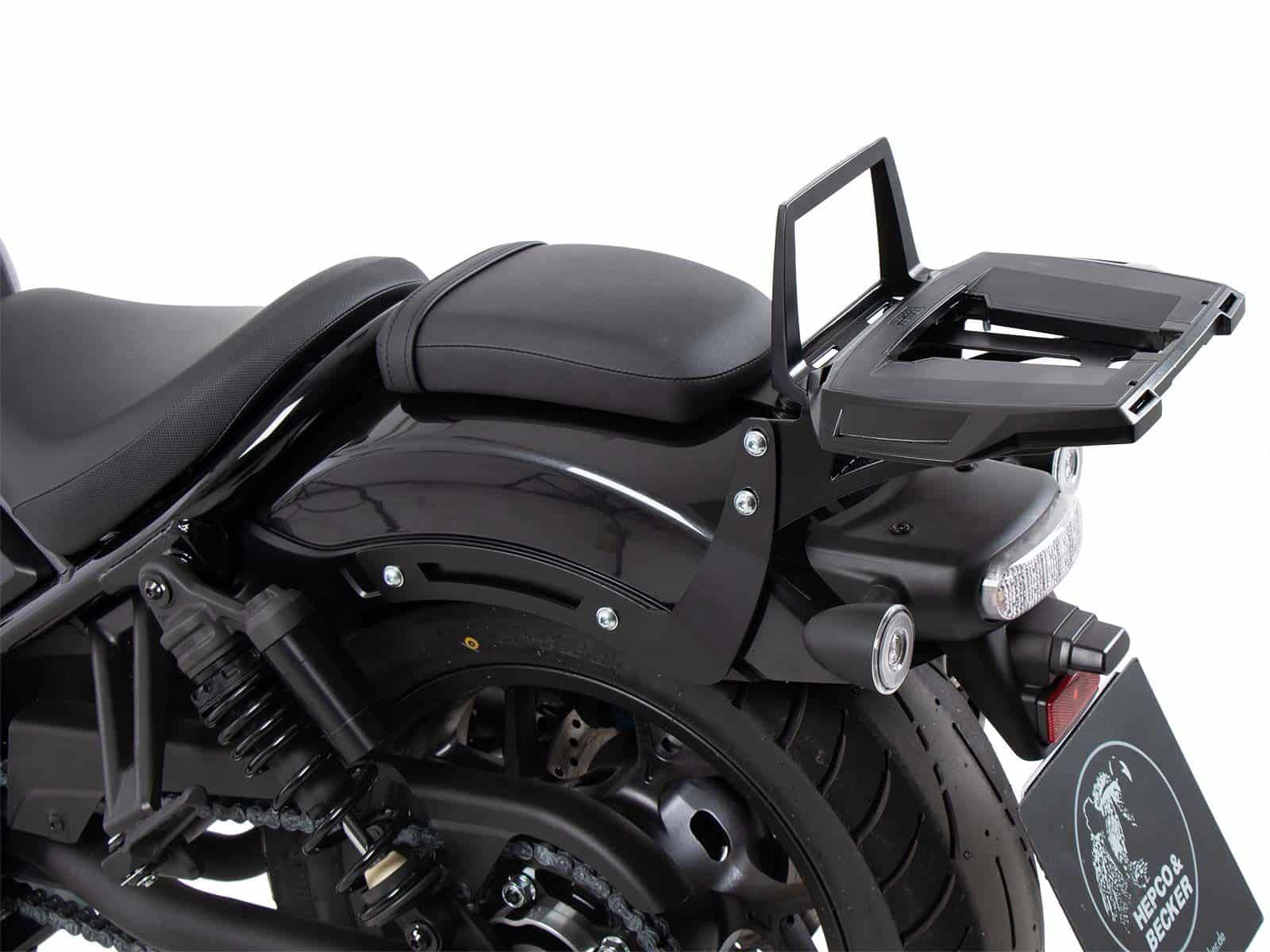Portamaletas Alurack negro para Honda CMX 1100 Rebel /DCT (21-24 )Hepco & Becker