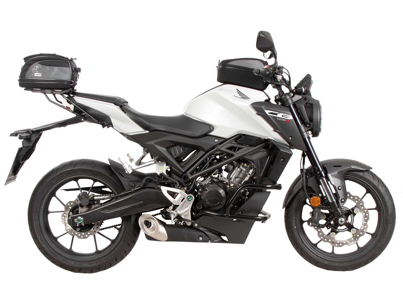 Bolsa trasera Street Basic negra para Sportracks y Smartraks Hepco & Becker