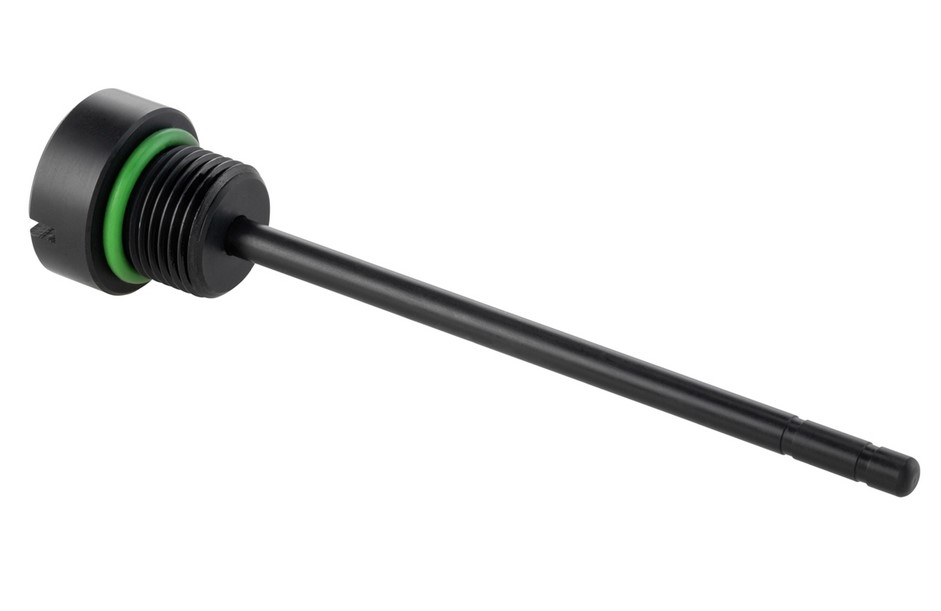 Tapón de llenado de aceite del motor para Vespa GTS/GTS Super/GTV 300cc HPE, negro mate