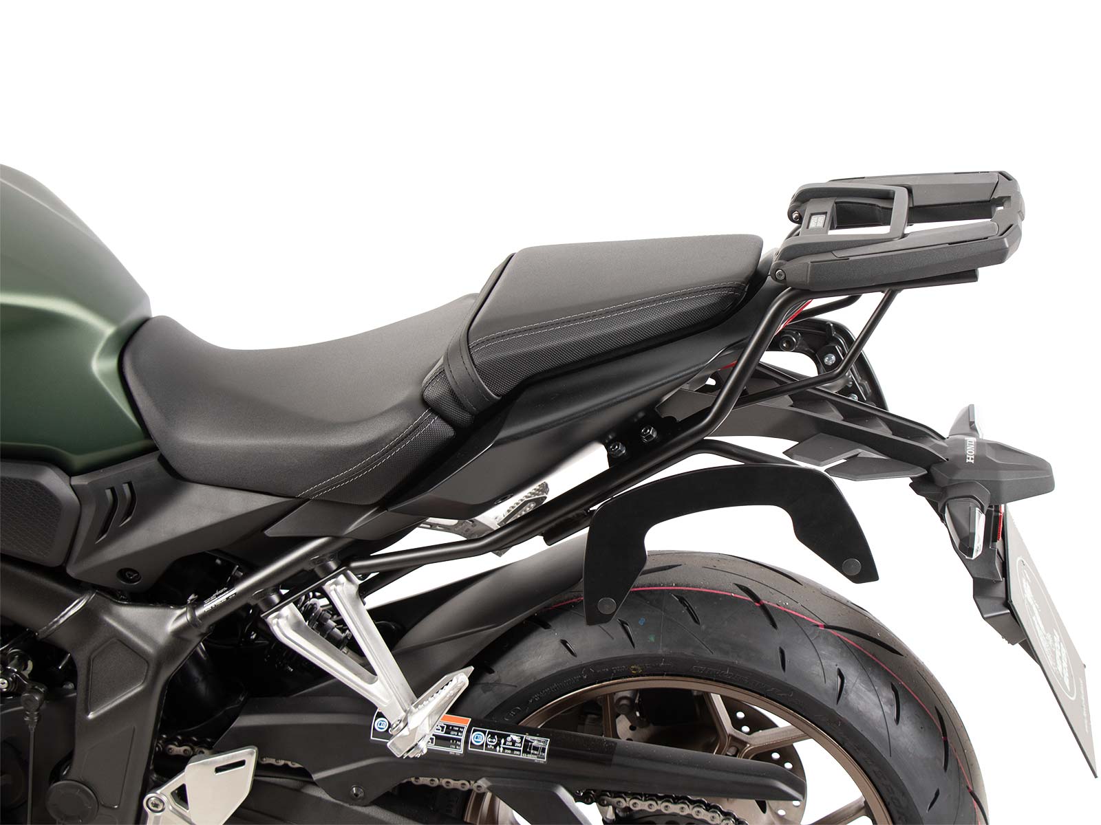 Soporte lateral C-Bow negro para Honda CB 650 R / E-Clutch (24-) Hepco & Becker