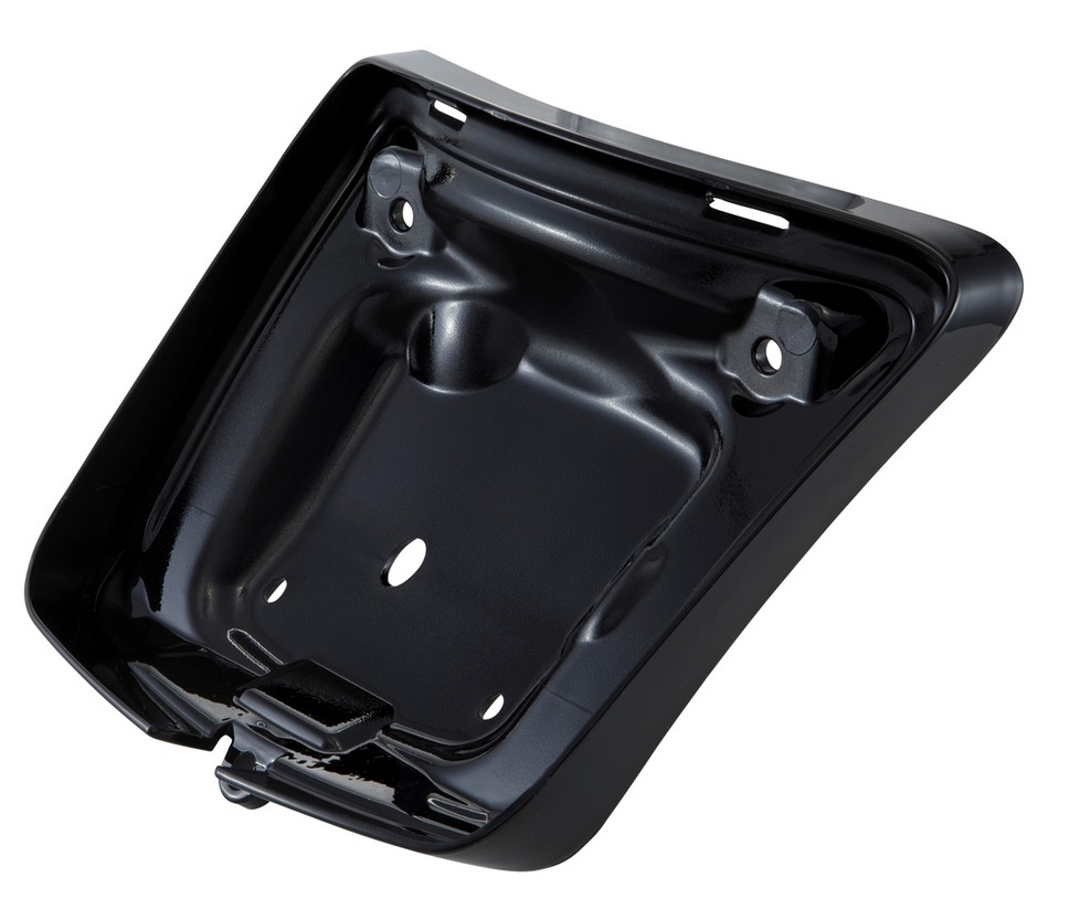 Faro trasero para Vespa GTS/GTS Super/GTV 125-300cc ('14-'18), negro brillante