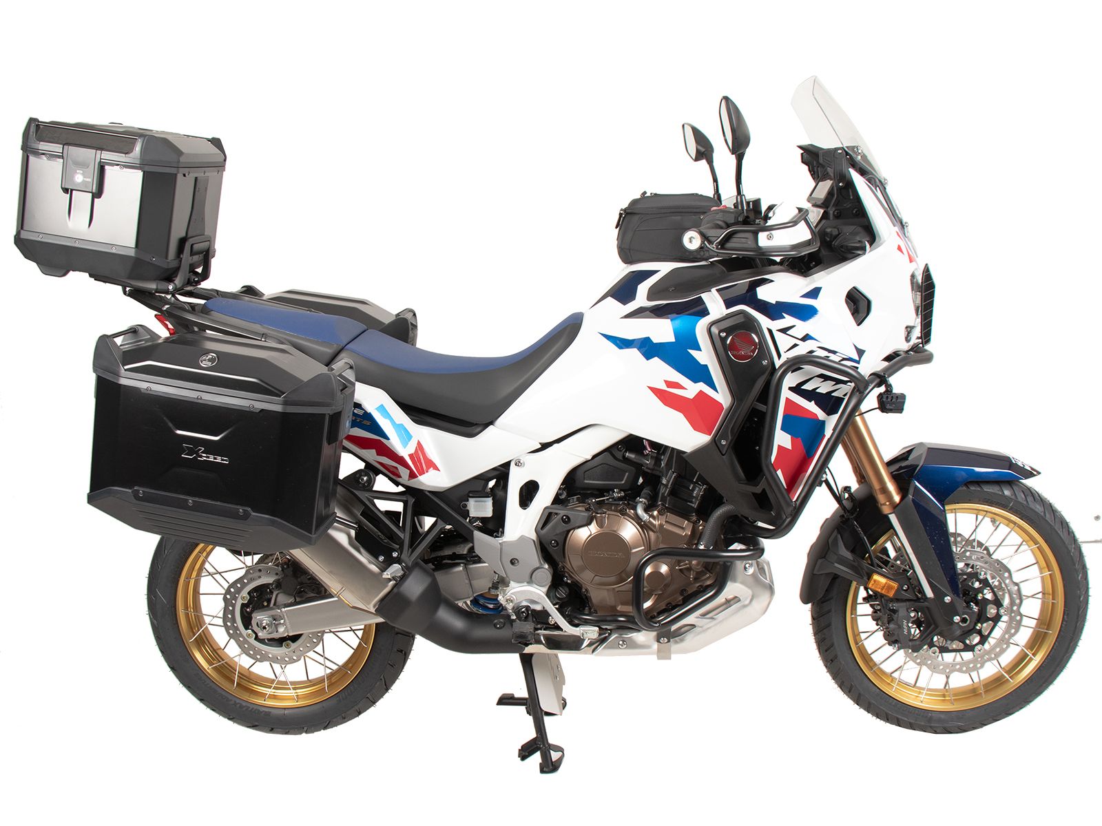 Portamaletas Easyrack negro para Honda CRF 1100 Africa Twin Adventure Sports (24-) Hepco & Becker