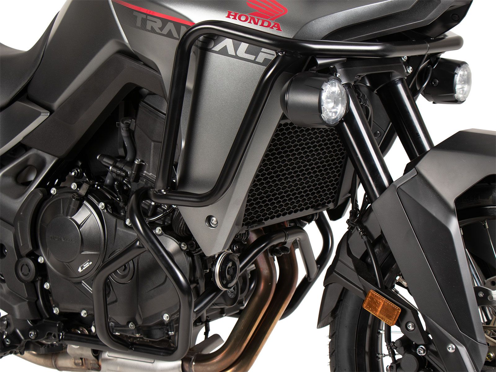 Barra protectora de depósito negra para Honda XL 750 Transalp (25- ) Hepco & Becker