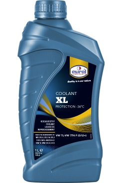 Eurol Coolant XL Yellow -36°C, amarillo, 1 l