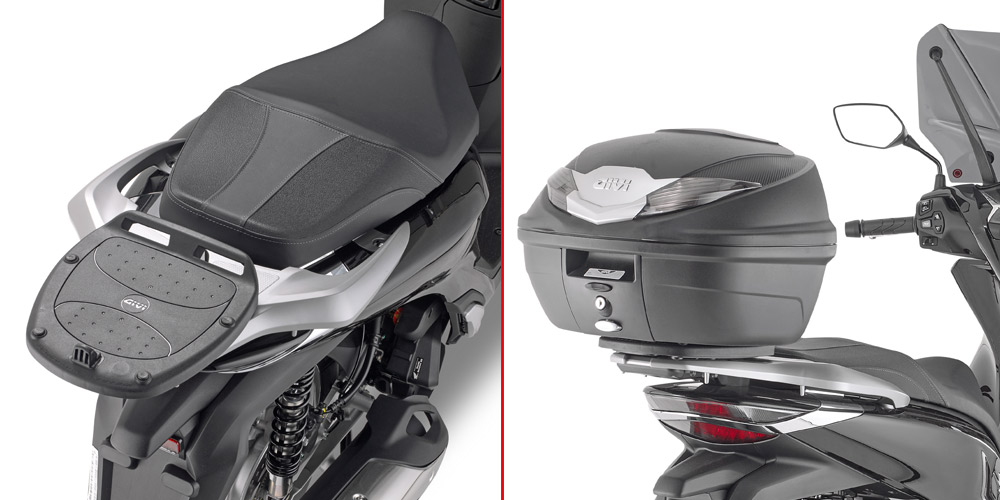 Soporte de Topcase para Monolock Top Case para Honda SH 350i (21-)