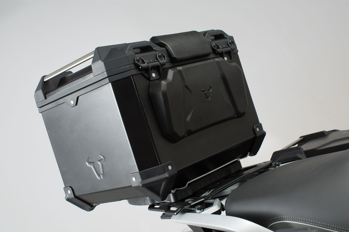 SW-Motech TRAX ADV topcase respaldo pasajero negro SW-Motech