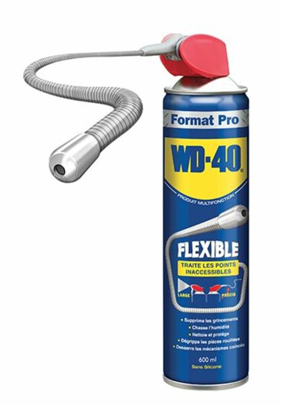 WD-40 pulverizador multiusos con manguera de pulverización flexible - Pulverizador 600 ml