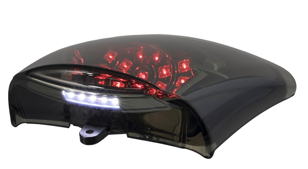 Juego de luces traseras para Vespa GTS/GTS Super/GTV 125-300cc ('14-'18), tintadas