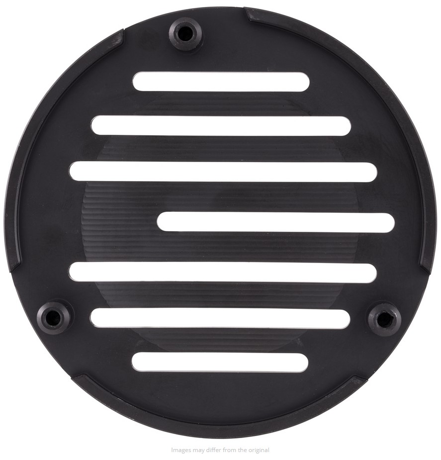 Tapa vario LEADER "Vintage" para Vespa, negro mate