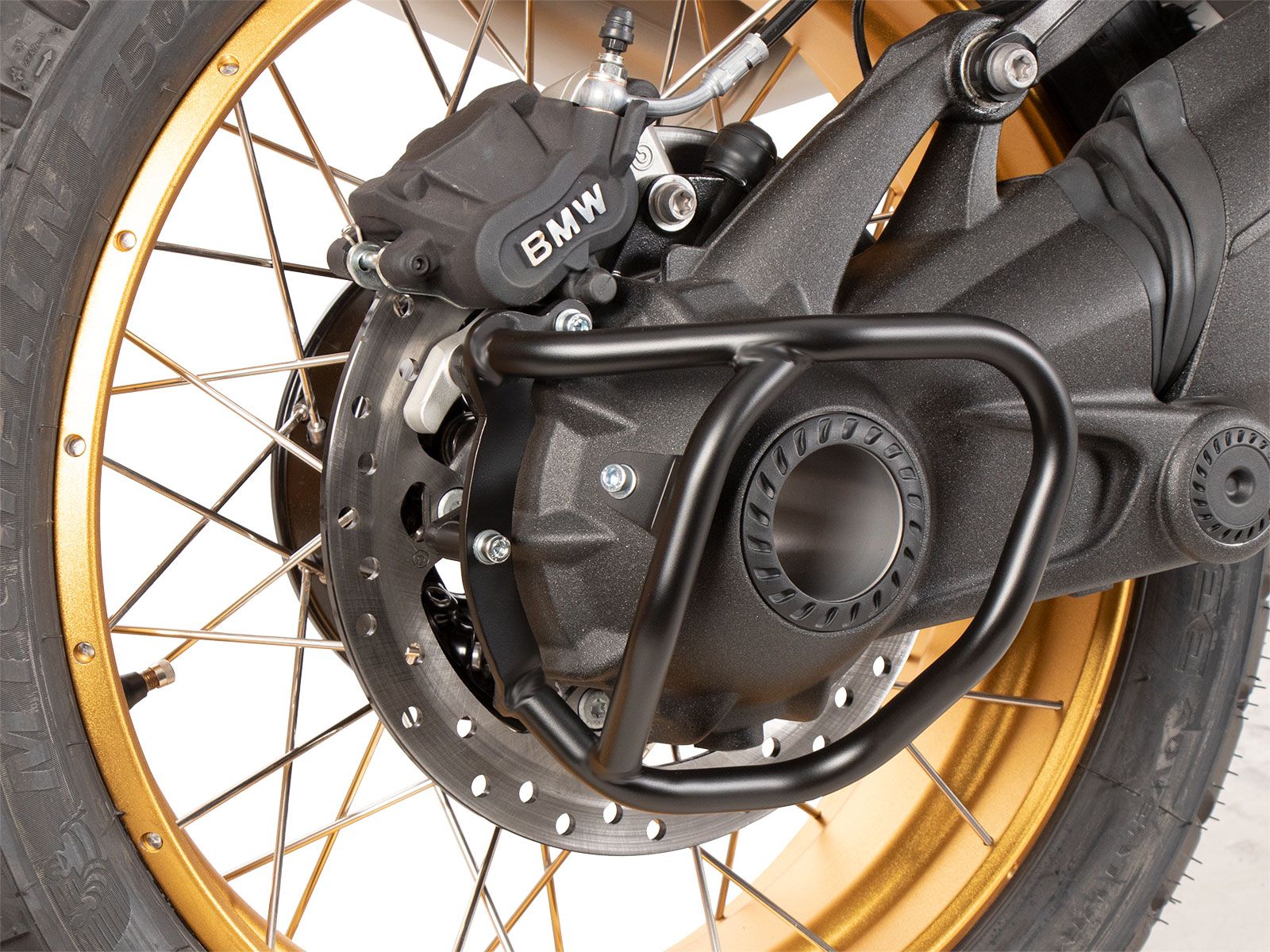 Protector de cardán negro para BMW R nineT Pure (17-23) Hepco & Becker
