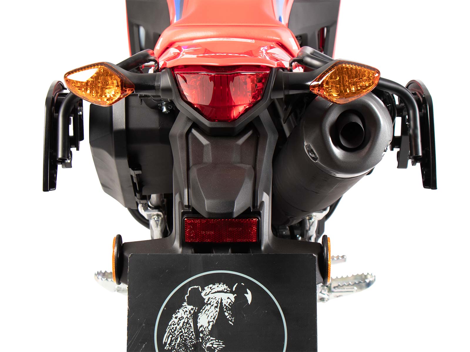 Soporte lateral C-Bow negro para Honda CRF 300 Rally (21-) Hepco & Becker
