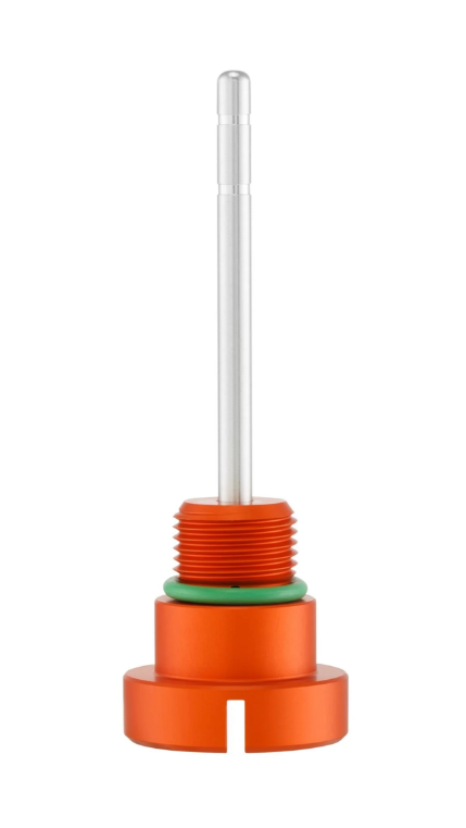 Tapón de llenado de aceite de motor para Vespa GTS Super 125cc 4T LC Euro 3 (09-16), naranja mate