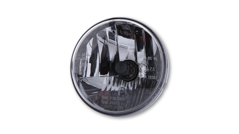 Faro HIGHSIDER smart 120mm cristal transparente, con luz de posición, HS1 35/35W, homologado E (1ud.)