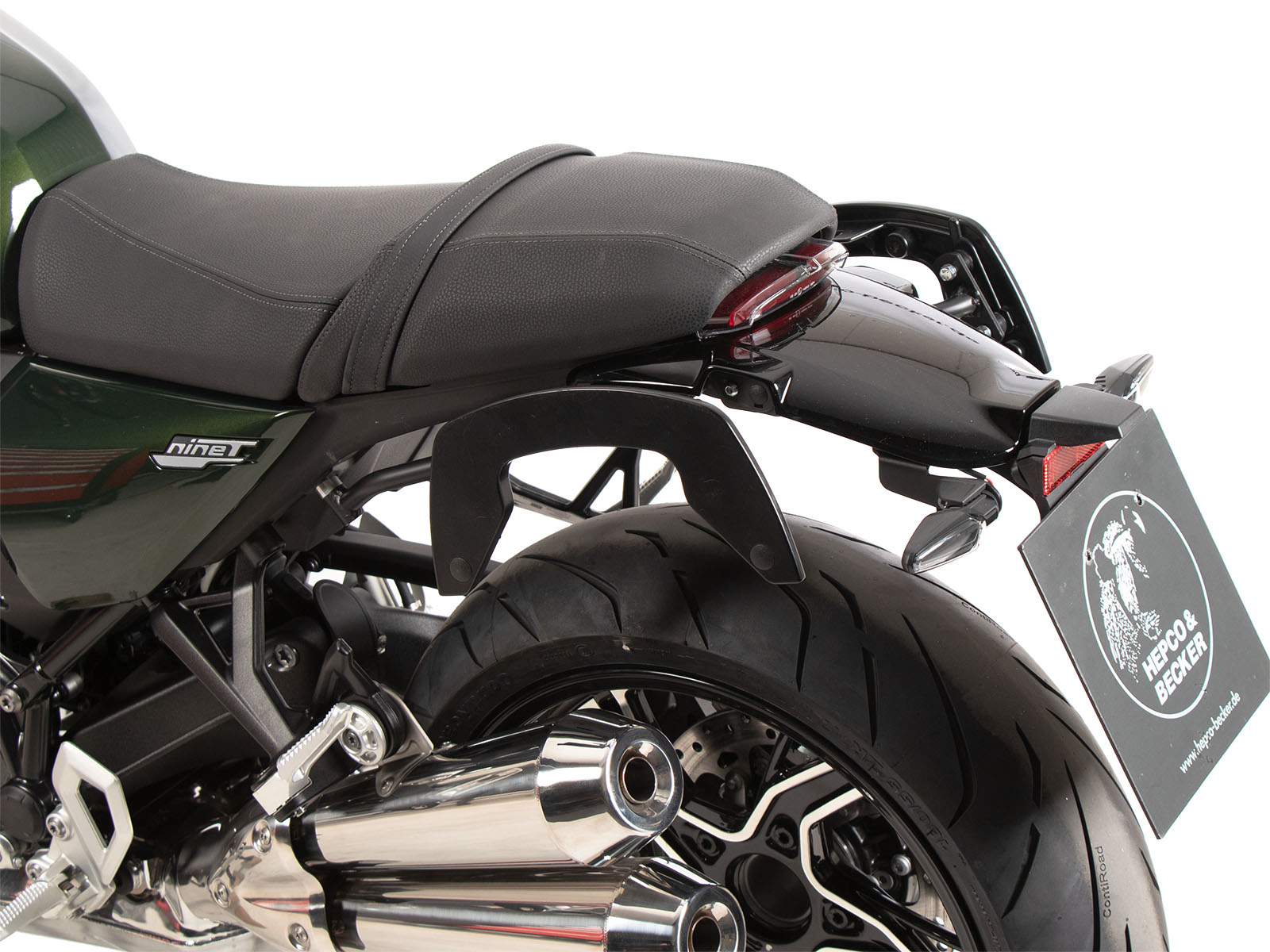 Soporte lateral C-Bow negro para BMW R 12 S (25-) Hepco & Becker