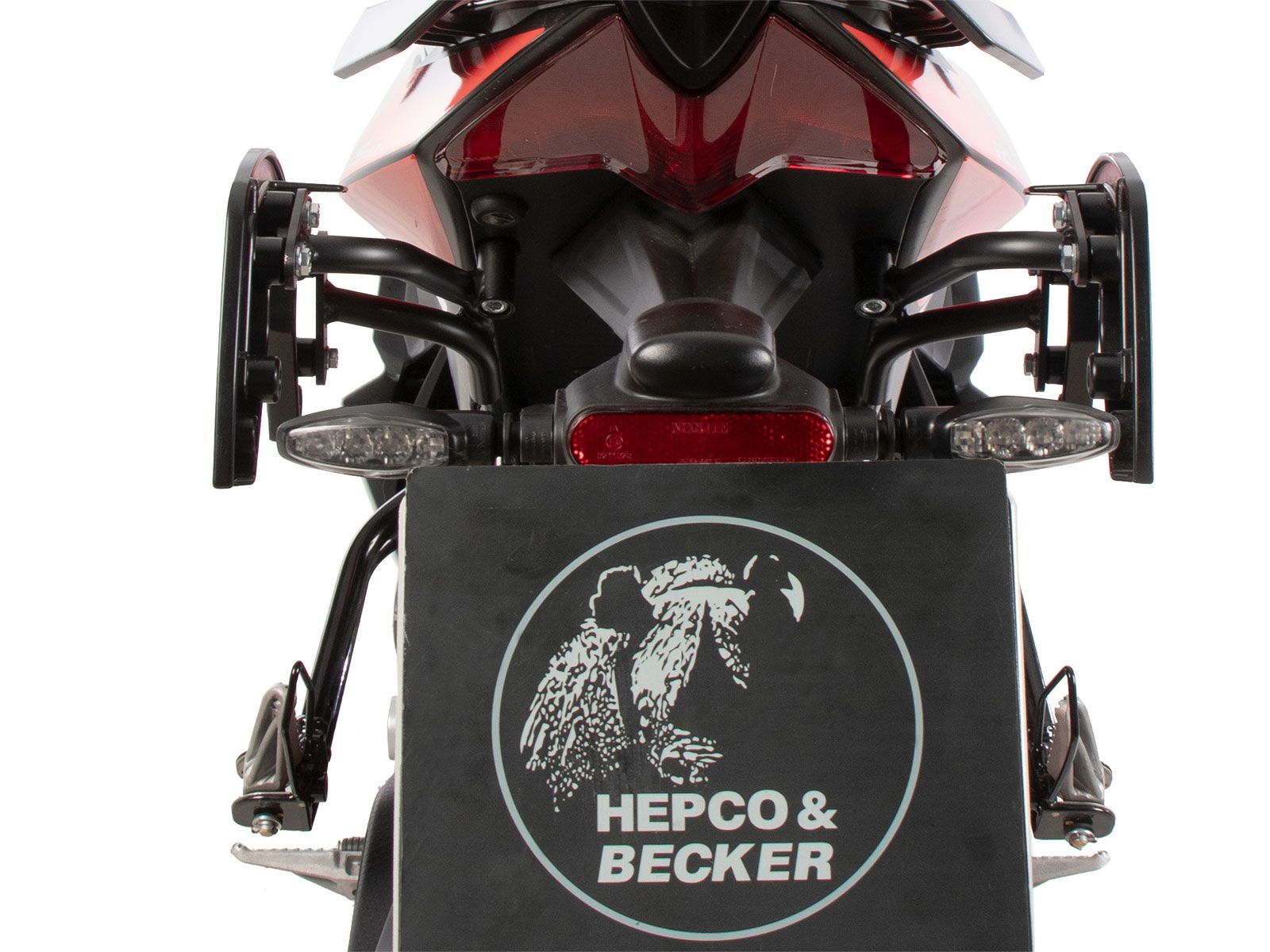Soporte lateral C-Bow negro para Aprilia RS 457 (24-) Hepco & Becker