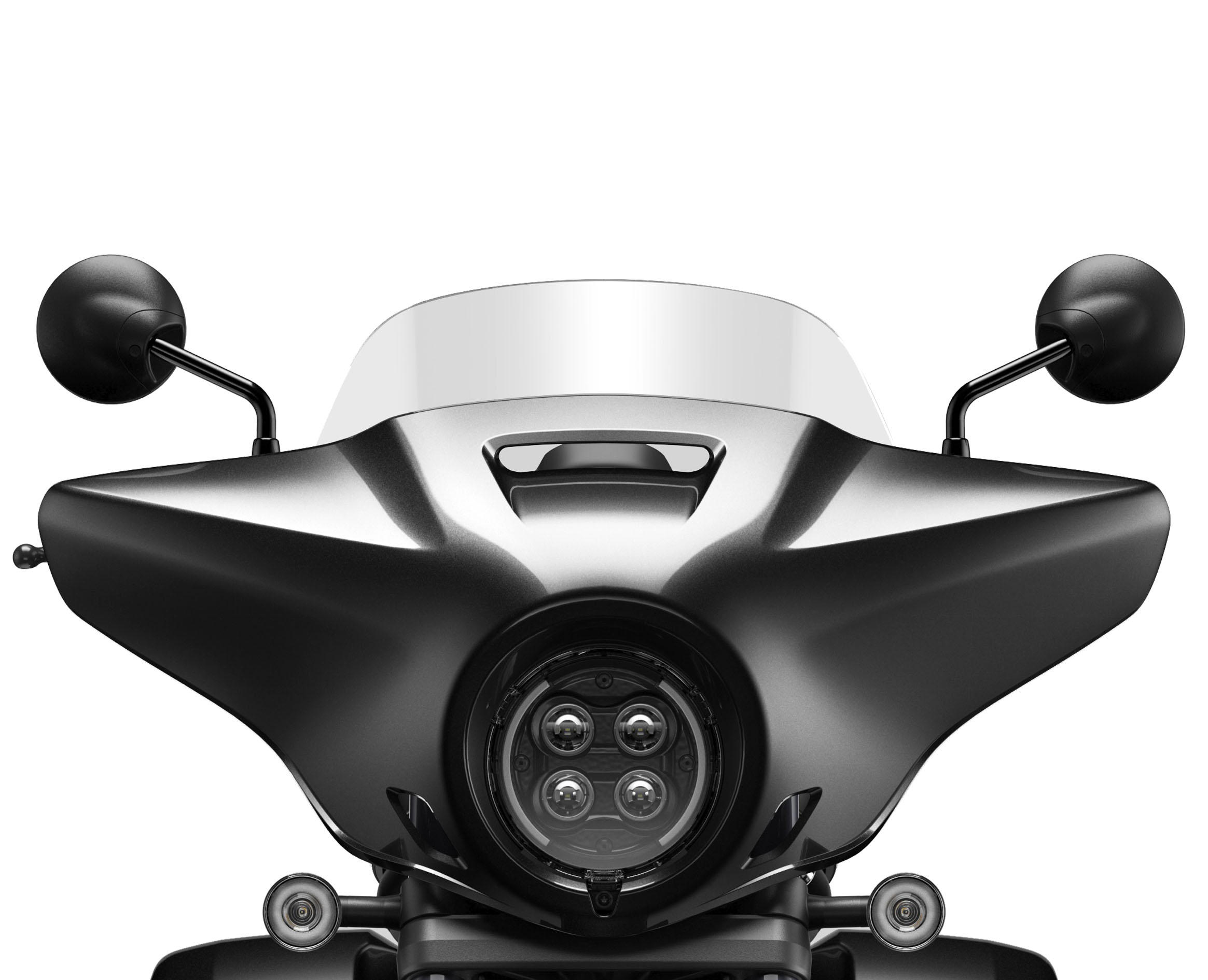 Parabrisas corto para carenado delantero para Honda CMX 1100 Rebel (21-)