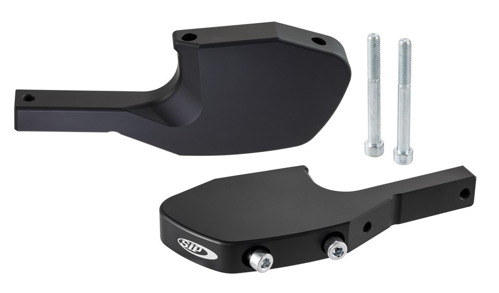 Adaptador de reposapiés para Vespa GTS/GTS Super/GTV/GT 60/GT/GT L 125-300cc, negro mate
