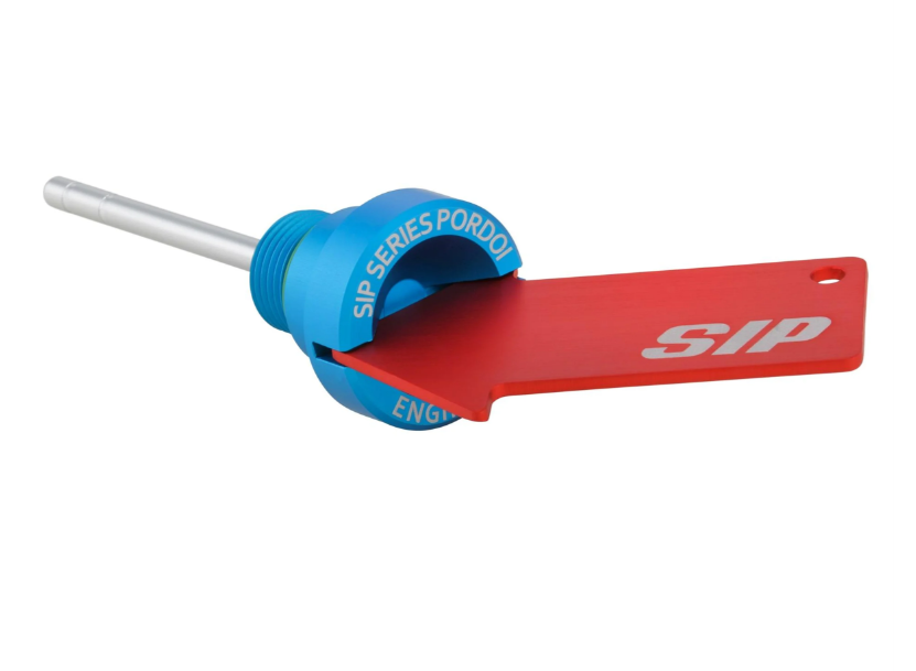 Tapón de llenado de aceite de motor para Vespa GTS Super 125cc 4T LC Euro 3 (09-16), azul mate