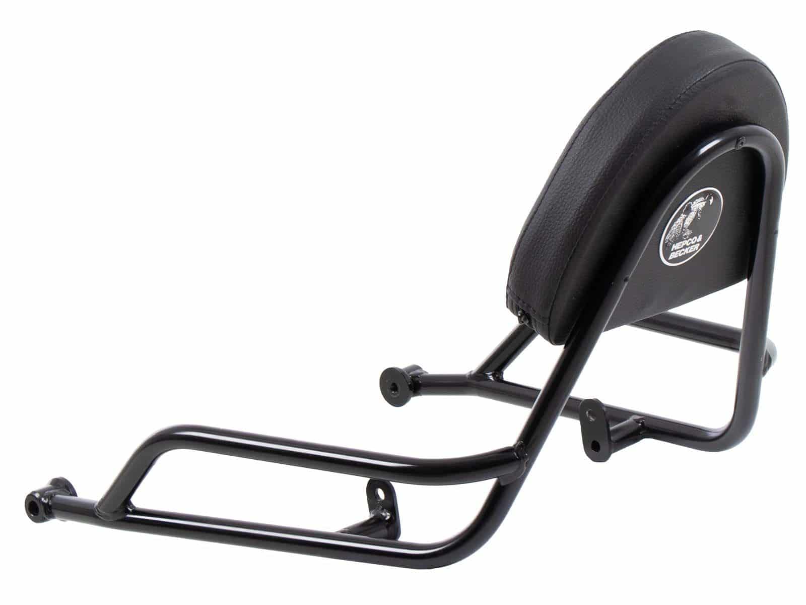 Sissybar negro sin portaequipajes para Moto Guzzi V7 Stone Special Edition (22-) Hepco & Becker