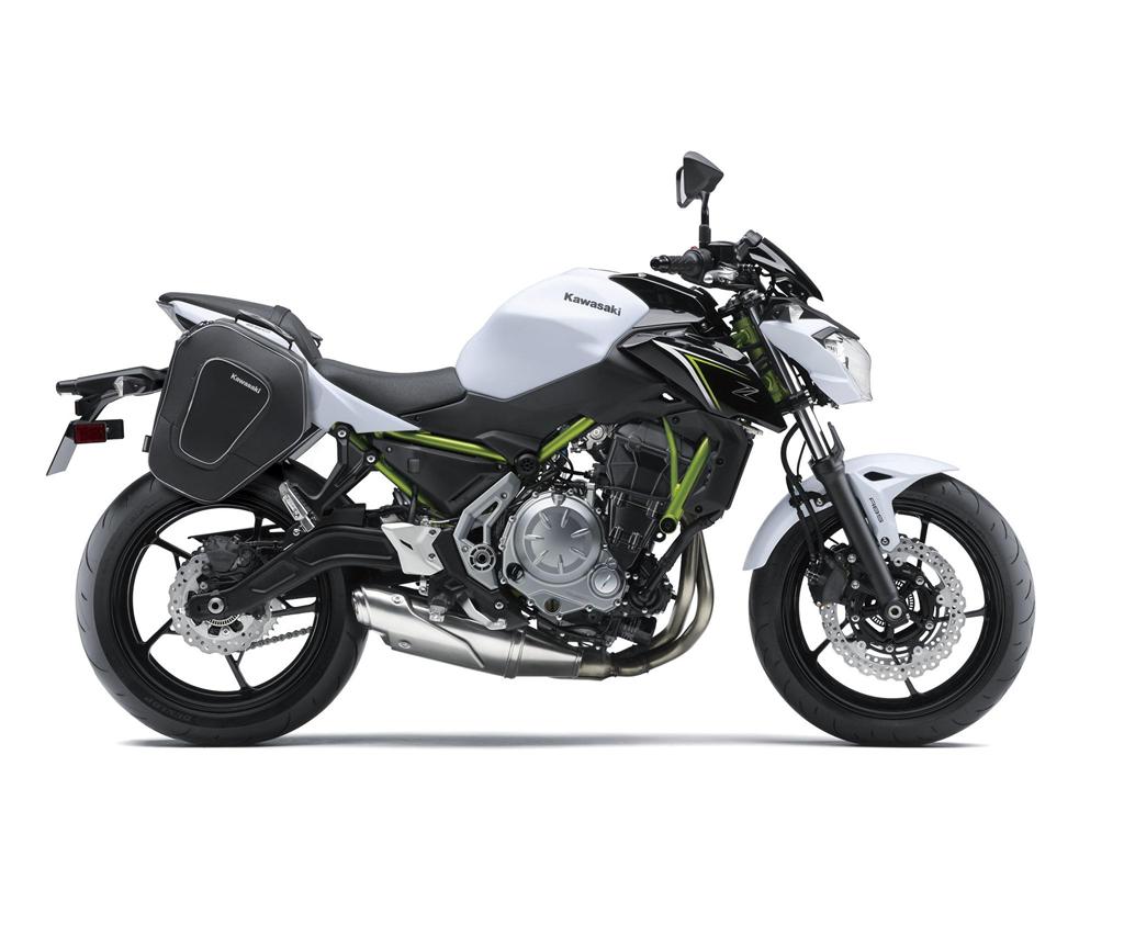 Bolsas laterales 2 x 14 litros para Kawasaki Ninja 650 / Z 650/S Original