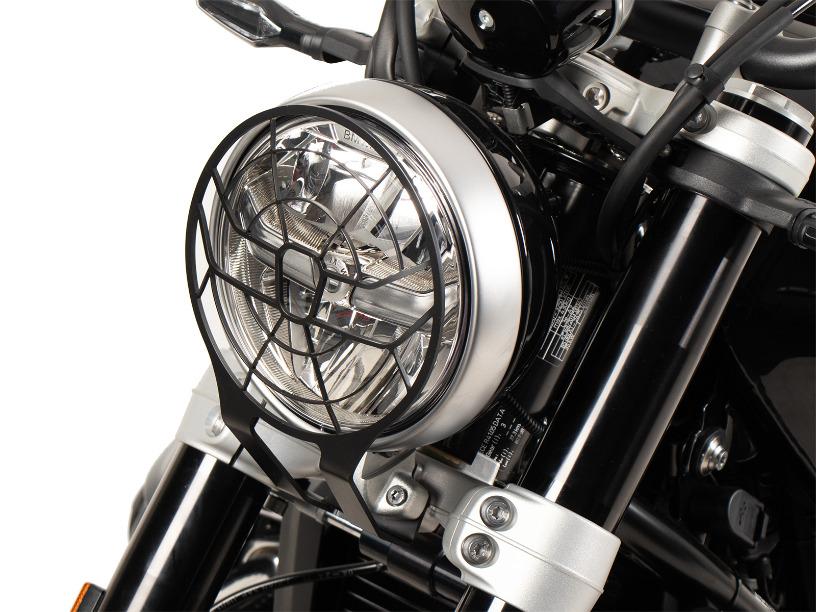 Protector de faros negro para BMW R 12 (24-) Hepco & Becker
