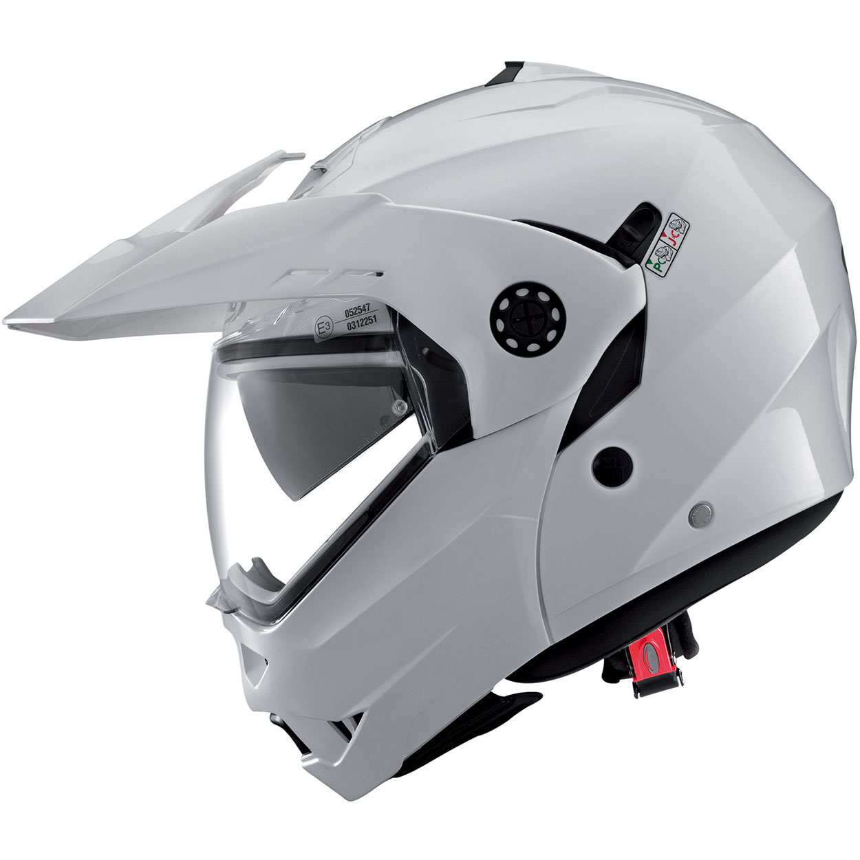 Casco Caberg TourmaxI, blanco metálico