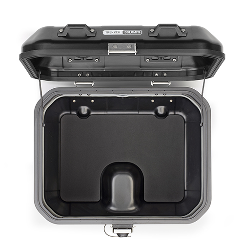 Trekker 46 Dolomiti MONOKEY Topcase Aluminio negro Givi