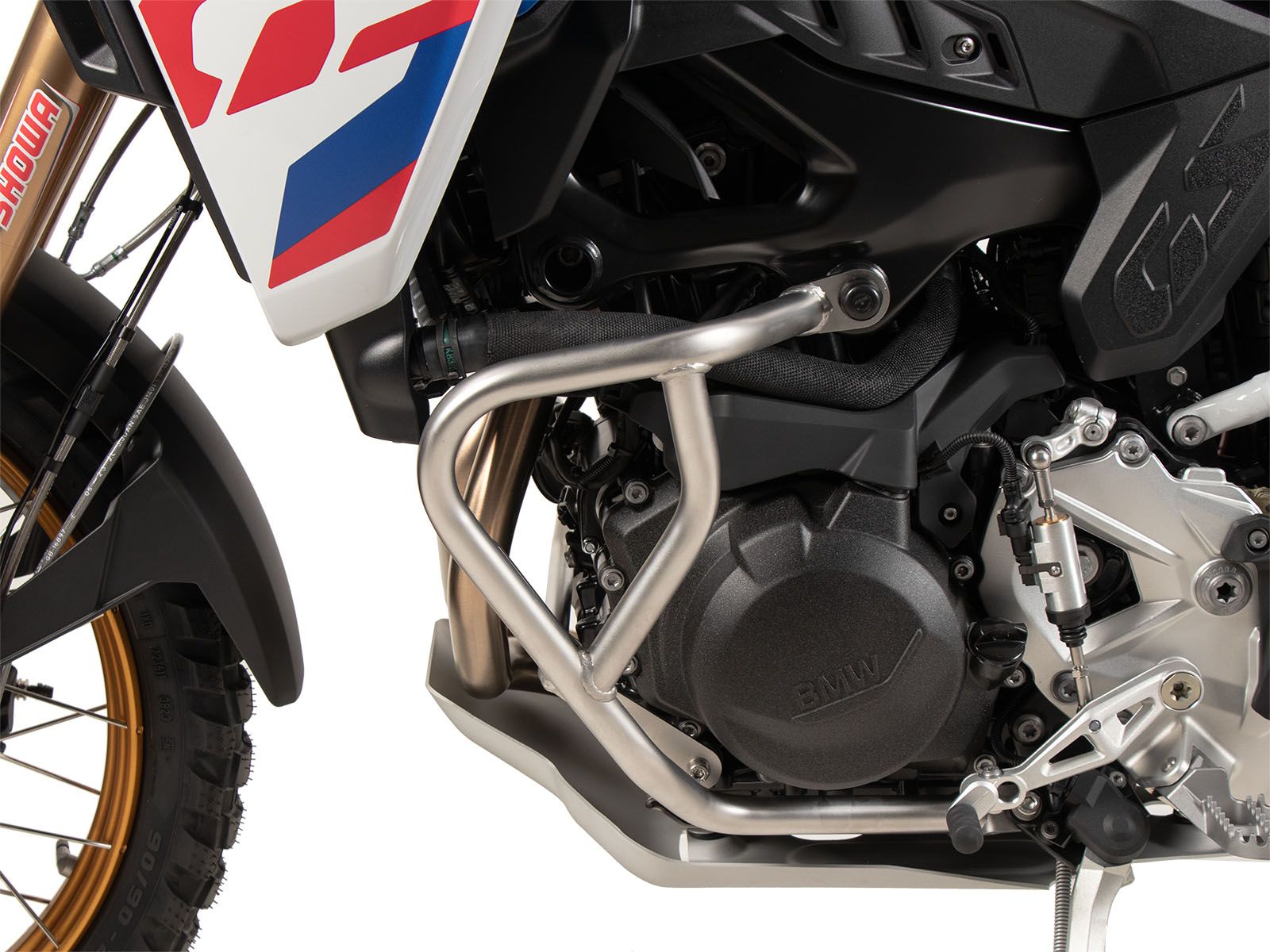 Protector de motor de acero inoxidable para BMW F 900 GS (24-) Hepco & Becker