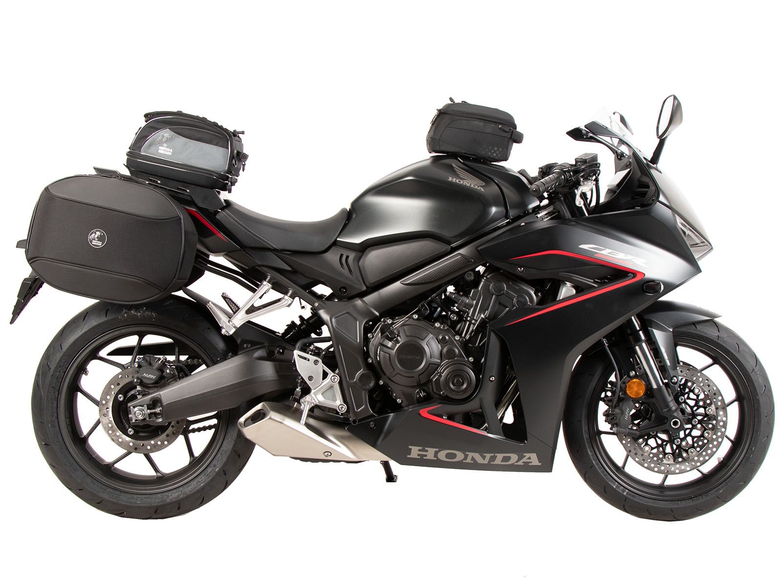Soporte lateral C-Bow negro para Honda CBR 650 R / E-Clutch (24-) Hepco & Becker