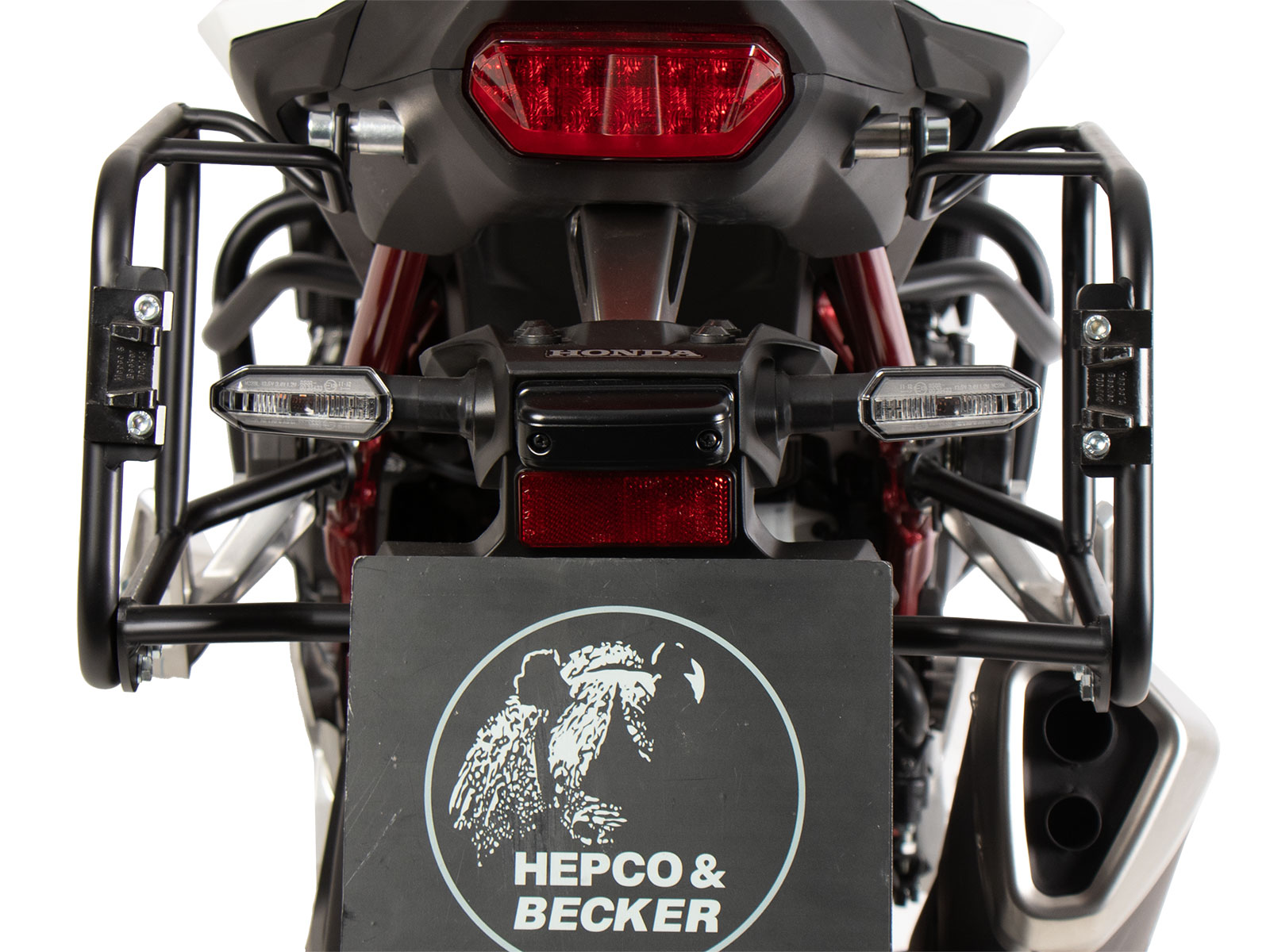 Portamaletas lateral Lock-it negro para Honda CB 750 Hornet (23-) Hepco & Becker