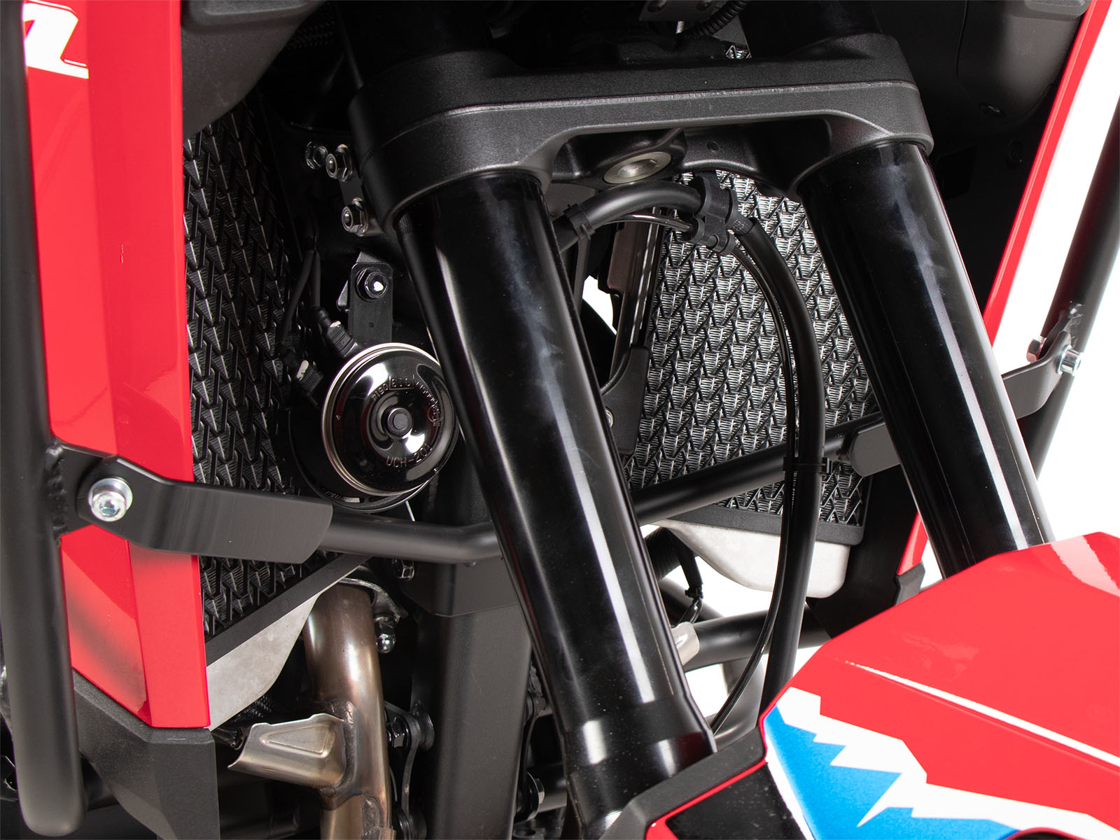 Barra de refuerzo negra para Honda CRF 1100 L Africa Twin (24-) Hepco & Becker